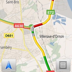 Навигация по Google Maps для Android помогает избежать пробок [Новости] Route 300