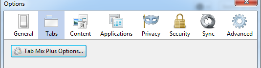 Параметры Firefox
