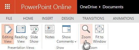 PowerPoint - Zoom