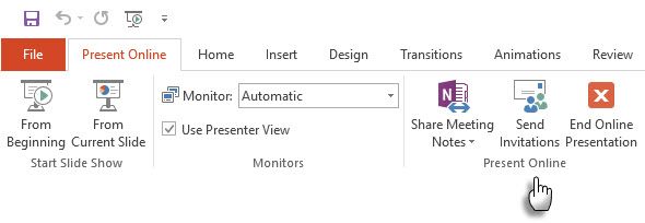 PowerPoint - настоящее время онлайн