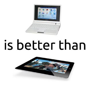 4 причины я' />Lenovo недавно прекратила продавать нетбуки, побуждая ненавистников нетбуков по всему миру громко заявлять о «смерти нетбука».</p>
<p>Это, конечно, абсурд. Нетбук никогда не был четко определенным продуктом: по сути, это было слово, описывающее маленькие ноутбуки. Я не уверен, что отличает MacBook Air от нетбука: это тоже маленький компьютер. Таким образом, «смерть нетбука» — это, по сути, смерть слова: нетбук. Производители компьютеров будут продолжать делать маленькие компьютеры; они просто назовут их как-нибудь еще. В этом году они назовут их ультрабуками; в следующем году они назовут их Miniputers или каким-либо другим модным словечком.</p>
<p>Конечно, ключевым аргументом здесь является то, что планшеты убивают рынок «нетбуков». Я вижу, что: если вам нужно маленькое устройство с большим временем автономной работы для просмотра веб-страниц, трудно превзойти планшет.</p>
<p>Я, однако, взволнован, чтобы иметь нетбук вместо планшета. Я сумасшедший? Возможно, но это не связано. Вот почему я не жалею о покупке моего нетбука.</p>
<h2>1. Доступный и полезный долгосрочный</h2>
<p>Два с половиной года назад я купил свой EEE PC за 200 долларов. Это все еще компьютер, на котором я пишу большую часть времени.</p>
<p>Это не планшет, но, поскольку он поставляется с клавиатурой, я (писатель) могу использовать его для выполнения реальной работы. Еще лучше: я все еще могу поставить современное программное обеспечение на нем. Было бы лучше, если бы я потратил более 600 долларов на планшет без клавиатуры два года назад, только чтобы узнать, что будущие версии iOS или Android не будут работать на нем? Смотреть, как устройство становится бесполезным из-за отсутствия обновлений программного обеспечения?</p>
<p>Вот моя точка зрения: люди, которые купили iPhone 3G, когда я купил свой нетбук сегодня, имеют устройство, на которое они не могут установить большинство новых приложений. Есть ли веские основания полагать, что Apple не будет делать то же самое с iPad первого поколения?</p>
<div style=