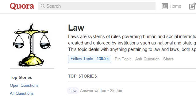 Лучшее в Интернете: поиск экспертной юридической помощи теперь стал проще [только для США] quora