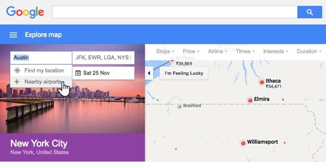 Уловка Google Авиабилеты для более приятного путешествия во время праздников