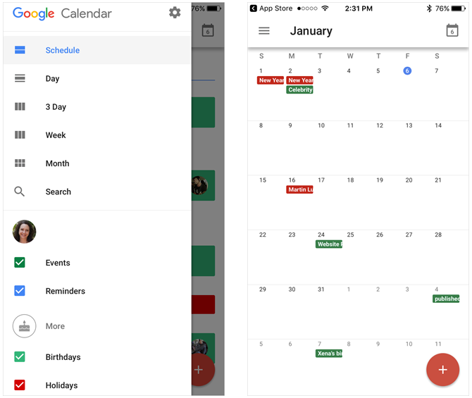 iphone Google Calendar Mobile 1