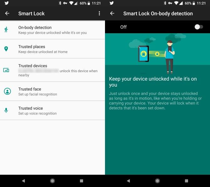 Как сохранить свой телефон Android разблокированным, когда вы' /></p>
<p>Это все, что вам нужно сделать. Теперь, когда вы разблокируете свой телефон, он останется разблокированным (т. Е. Вам не придется сканировать отпечаток пальца или вводить PIN-код), пока он обнаруживает движение. Это касается как удержания телефона, так и переноса его в сумочке или кармане. Как только вы выключите телефон, он снова заблокируется.</p>
<p>Помните, что эта функция не может отличить вас от других. Таким образом, если вы разблокировали свой телефон, и кто-то снял его с вас</p>
<p>они смогут войти, пока будут двигаться.</p>
<p>Если вы часто используете свой телефон во время работы или в аналогичных ситуациях, вы можете оценить удобство. Просто имейте в виду, что он не так безопасен, как другие опции Smart Lock, так как он не проверяет, что вы используете телефон.</p><script data-noptimize=