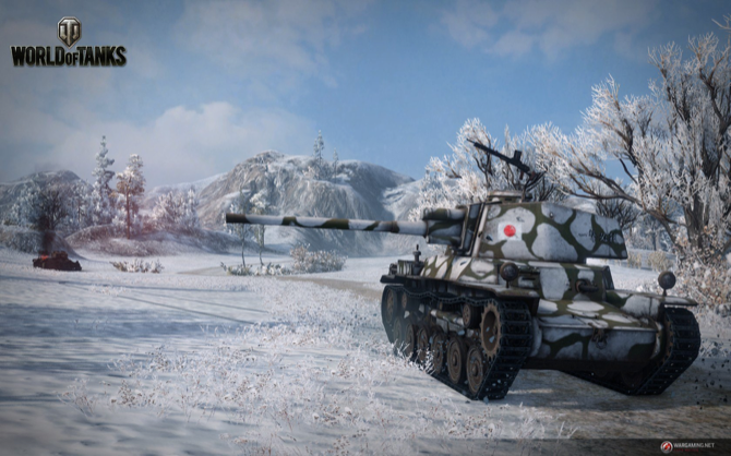 танковые игры - World of Tanks Японский танк рендер