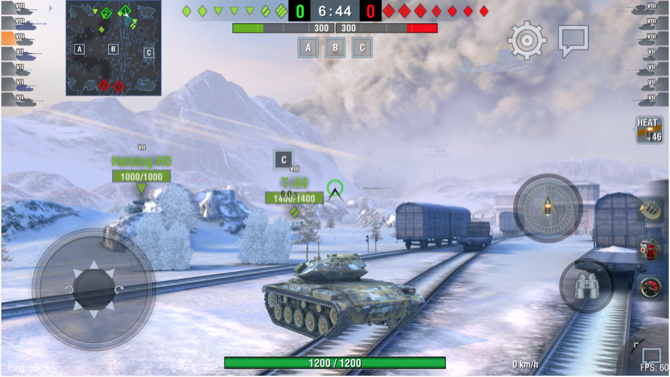 танковые игры - World of Tanks Блиц танковый бой