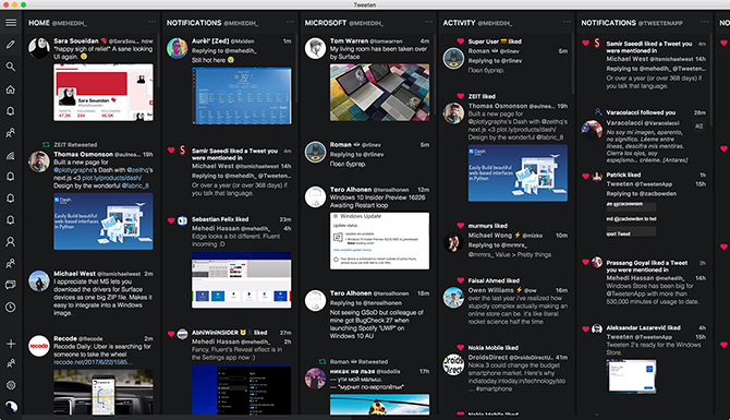 Твиттер Mac Twitter-клиент