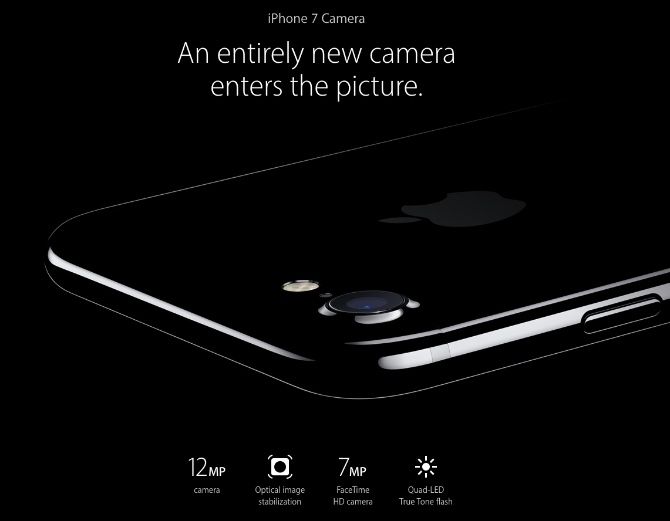 Промо-изображение камеры iPhone 7