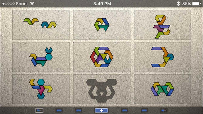 8 расслабляющих игр-головоломок для iPhone, которые помогут вам раскрутить TriZenPuzzles iPhone