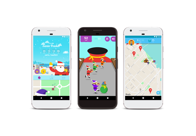 Санта Трекер для Android