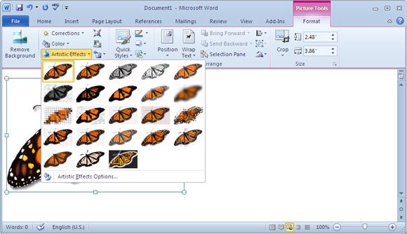 скриншот Microsoft Word