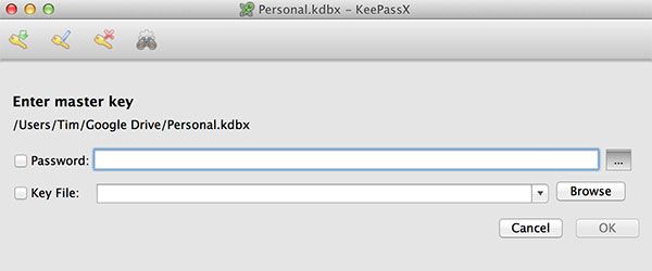 KeePassX и MiniKeePass: бесплатное безопасное решение для паролей iOS и Mac OS X open kp db