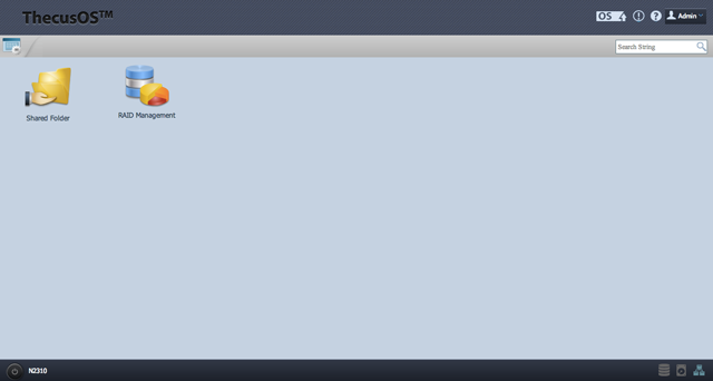 разреженный Thecus-Os