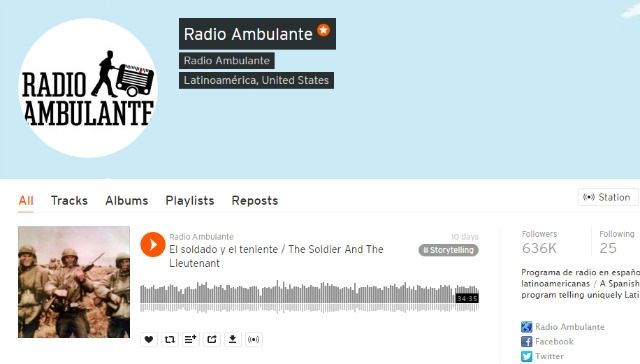 Радио Ambulante Подкаст на SoundCloud