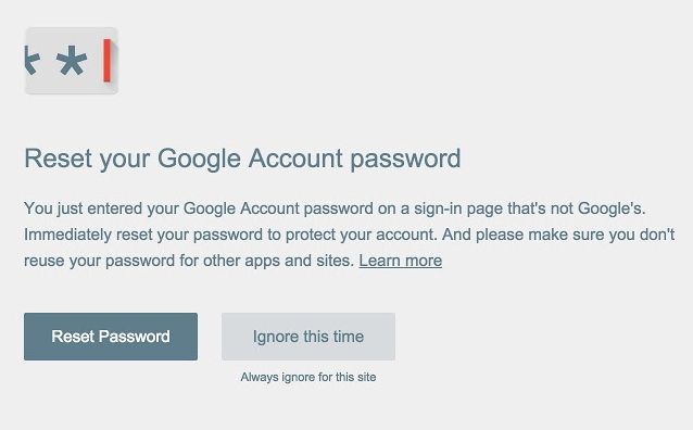 Защитите свои учетные записи Google с помощью этого официального расширения пароля оповещения
