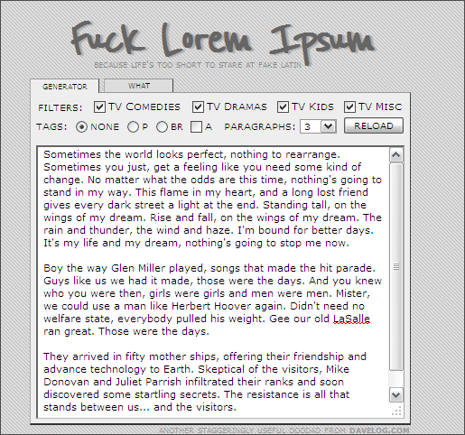 Lorem Ipsum перевод