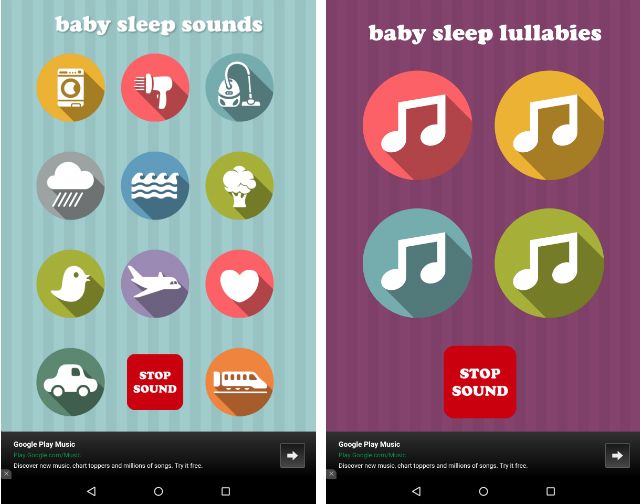 AndroidBabyApps-Baby-сон-Sounds