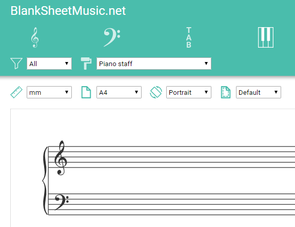 7 приложений Sheet Music Maker для написания музыки в любом месте blanksheetmusic