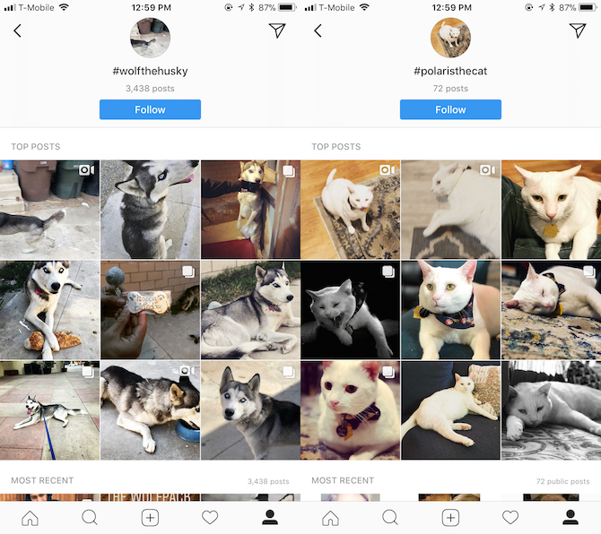 instagram и Snapchat фото - используйте хэштеги