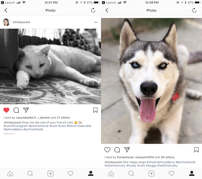 instagram и Snapchat фото - писать подписи