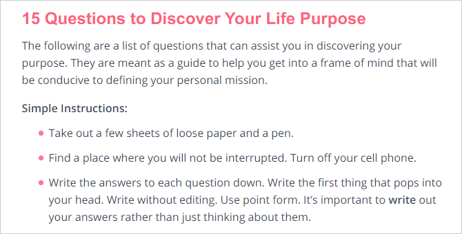 Как найти свою жизненную цель с помощью этих онлайн-тестов. Цель жизни: 15 вопросов.