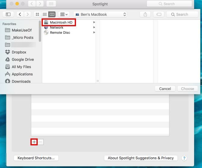 Можно' /></p>
<p>Как только вы нажмете <strong>выберите</strong>, вы увидите предупреждение. Примите это, затем просто нажмите <strong>Минус (-)</strong> кнопка внизу списка, чтобы очистить настройки конфиденциальности. Это заставит ваш индекс Spotlight перестроиться сам, что займет несколько минут. Как только это будет сделано, поиск будет работать правильно.</p>
<p>Теперь, когда у вас снова работает Spotlight, ознакомьтесь с нашими советами по более эффективному его использованию.</p>
<p>,</p>
<p><strong>Работало ли какое-либо из этих исправлений у вас? Обязательно поделитесь этим исправлением с другими друзьями-владельцами Mac, чтобы они не расстроились из-за этой проблемы!</strong></p>
<p>Изображение предоставлено: Kozlik через Shutterstock</p>
<p><div class=