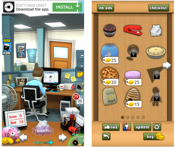 Готовы стать странным? 7 Bizarre Mobile Games You' /></p>
<p>В этой странной старенькой, но положительной героине вы бросаете степлер, поршень, пирог и даже жуткого гнома в парня, который усердно работает. Ваша цель — ударить его по голове столько раз, сколько это возможно. Но разбивая экран компьютера и заставляя его чихать, вы можете пометить элементы в удобном контрольном списке.</p>
<p><iframe loading=