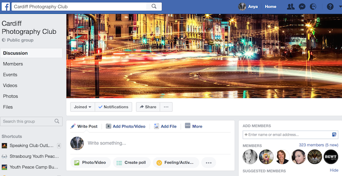 фейсбук кардифф фотоклуб