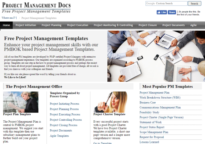 3 отличных сайта для получения бесплатных шаблонов документов PMTemplates 670x470