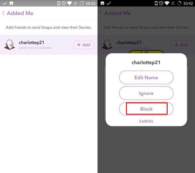 Snapchat блокирует запросы пользователей
