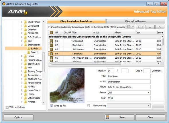 AIMP3: отличная музыкальная библиотека и плеер - легкий и бесплатный! [Windows] редактор тегов aimp