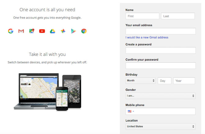 Как пользоваться Google' /></p>
<p>Это может быть особенно полезно, если вы хотите использовать службы Google со своей рабочей электронной почтой и не хотите стирать грань между личным и рабочим аккаунтами. И хорошо то, что вы можете войти в несколько учетных записей одновременно</p>
<p>, так что если вам все еще нужен доступ к личной учетной записи Gmail, вы можете одновременно войти в обе учетные записи. Просто нажмите на свою фотографию профиля и нажмите <strong>Добавить аккаунт</strong> войти в свой второй аккаунт.</p>
<p>После регистрации на адрес электронной почты, который вы использовали для регистрации в службах Google, будет отправлена ​​ссылка для подтверждения. После того, как вы нажмете ссылку, у вас будет мгновенный доступ к Google Диску, фотографиям, аналитике, хранилищу и многим другим.</p>
<p><strong>Вы бы хотели зарегистрировать учетную запись Google, используя рабочий адрес? Или вы предпочитаете вообще избегать Google? Дайте нам знать, почему в комментариях.</strong></p><script data-noptimize=