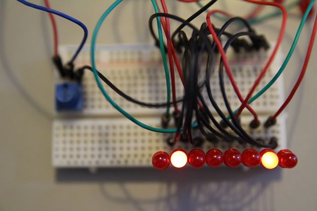 Arduino-светодиоды-Вне-пар
