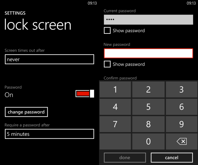Ая-WindowsPhone-безопасность пароль