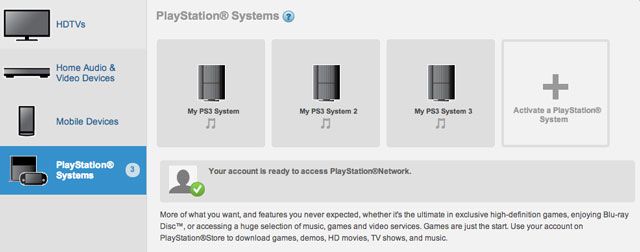 На моем аккаунте авторизовано три PlayStation, ни одна из которых не моя.