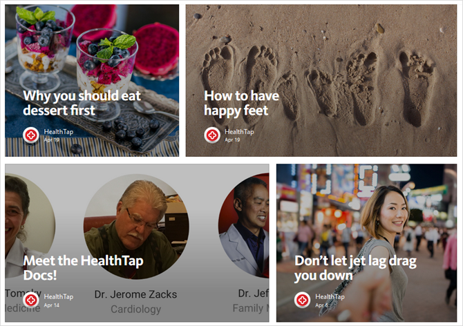 сеть блогов Healthtap