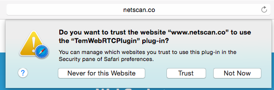 WebRTC-траст