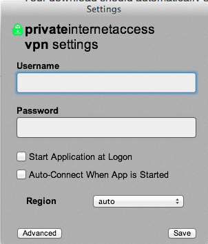 PIA-Настройка
