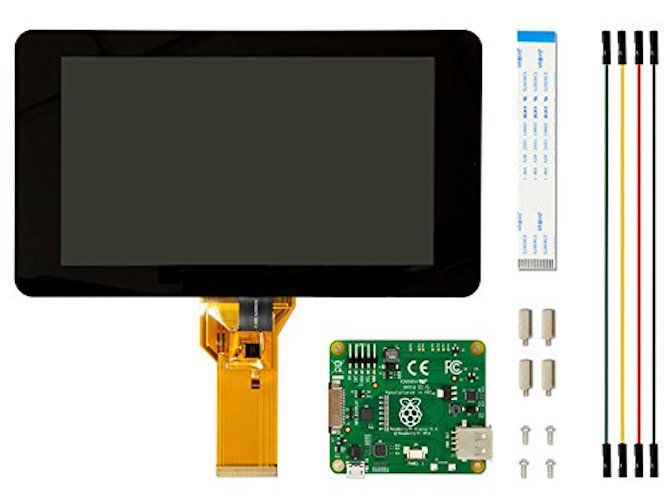 Лучшие подарки Raspberry Pi - 7-дюймовый сенсорный экран