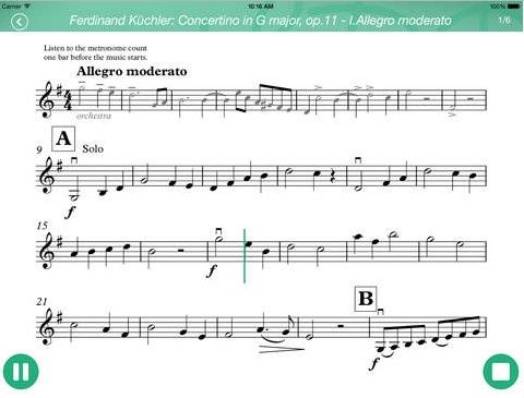 Позволять' /></p>
<p>Одним из очевидных недостатков обучения игре на скрипке в Интернете является то, что вы все сами по себе. Первоначально созданные для детей концерты Let’s Play! Приложение просто слишком полезно, чтобы не упомянуть для взрослых. Это позволяет вам играть полномасштабные концерты с помощью виртуального оркестра.</p>
<p>Приложение включает в себя концерты для скрипки от Оскара Ридинга, Фердинанда Кюхлера, Фрица Зейтца и Лео Портноффа и других. У этого также есть варианты для других инструментов, включая виолончель, альт, кларнет и флейту.</p>
<p>Цифровой курсор направляет пользователей быстро через каждый музыкальный фрагмент. Есть также удобный гибкий метроном, который позволяет вам регулировать скорость пьесы, чтобы вы могли играть в своем собственном темпе. Это идеально подходит для начинающих.</p>
<p><strong>Скачать</strong> — Давайте играть концерты для iOS и Android [больше не доступны]</p>
<h2>8. Классическая музыка I: Master’s Collection Vol. 1 [Больше не доступно]</h2>
<p><noscript><img decoding=