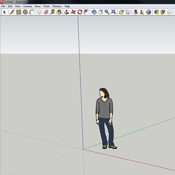 SketchUp 3D дизайн программного обеспечения