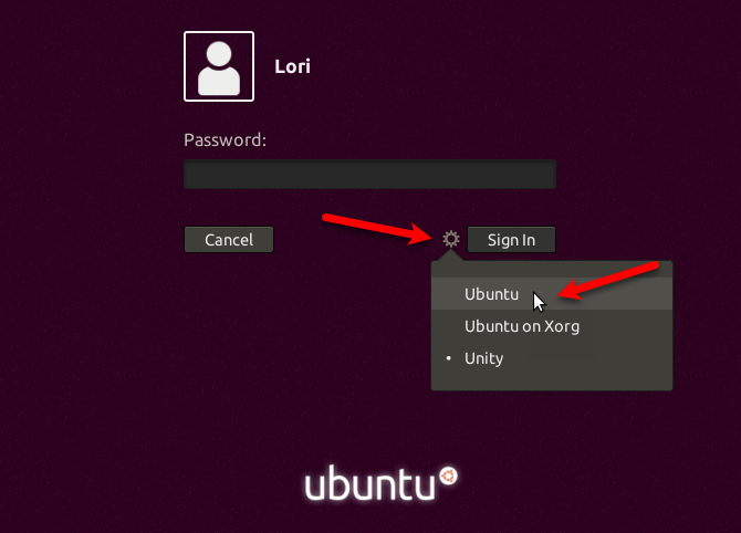 Изменить среду рабочего стола в Ubuntu 17.10