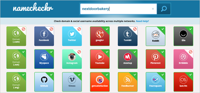 Как проверить наличие открытых имен пользователей на десятках сайтов социальных сетей на сайте социальной сети namecheckr
