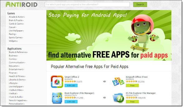 бесплатные приложения для Android