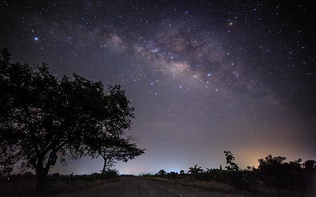 ночное небо-фотография-постобработки