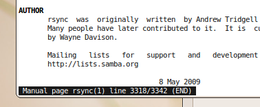 конфигурация linux rsync