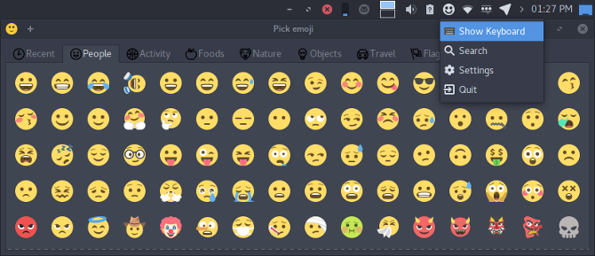 как настроить Emoji клавиатуру на Linux