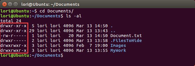 Разрешения на файлы и каталоги в Linux