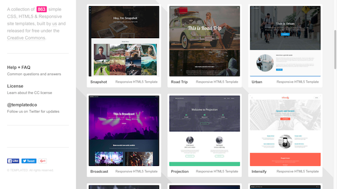 11 CSS шаблонов сайтов: Дон' /></p>
<p>Все шаблоны являются адаптивными и построены с использованием HTML5. Они небольшие и легкие, с дополнительными функциями Javascript, такими как лайтбокс видео или эффекты прокрутки, которые используются только там, где они добавляют реальную ценность к опыту.</p>
<h2>2. Styleshout.com</h2>
<p>Styleshout предлагает большой выбор бесплатных и платных шаблонов, первые из которых выпущены под лицензией Creative Commons.</p>
<p><noscript><img decoding=